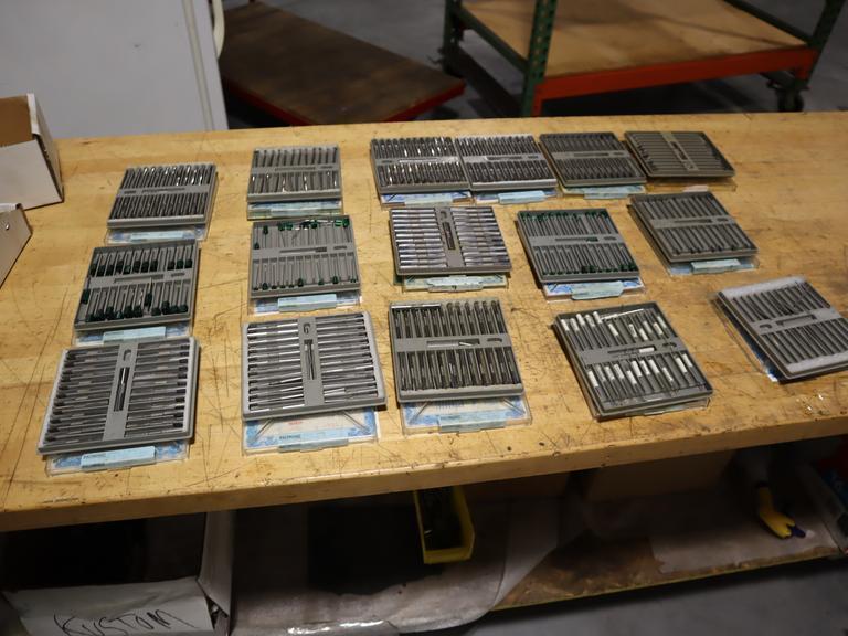 Deltronic .0001" Gage Pin Sets (16 Sets), Assorted Smaller Diameters- Auction Item