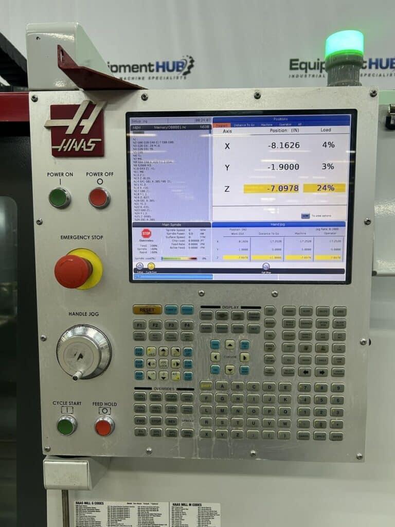 HAAS TM-2P CNC TOOLROOM VERTICAL MACHINING CENTER