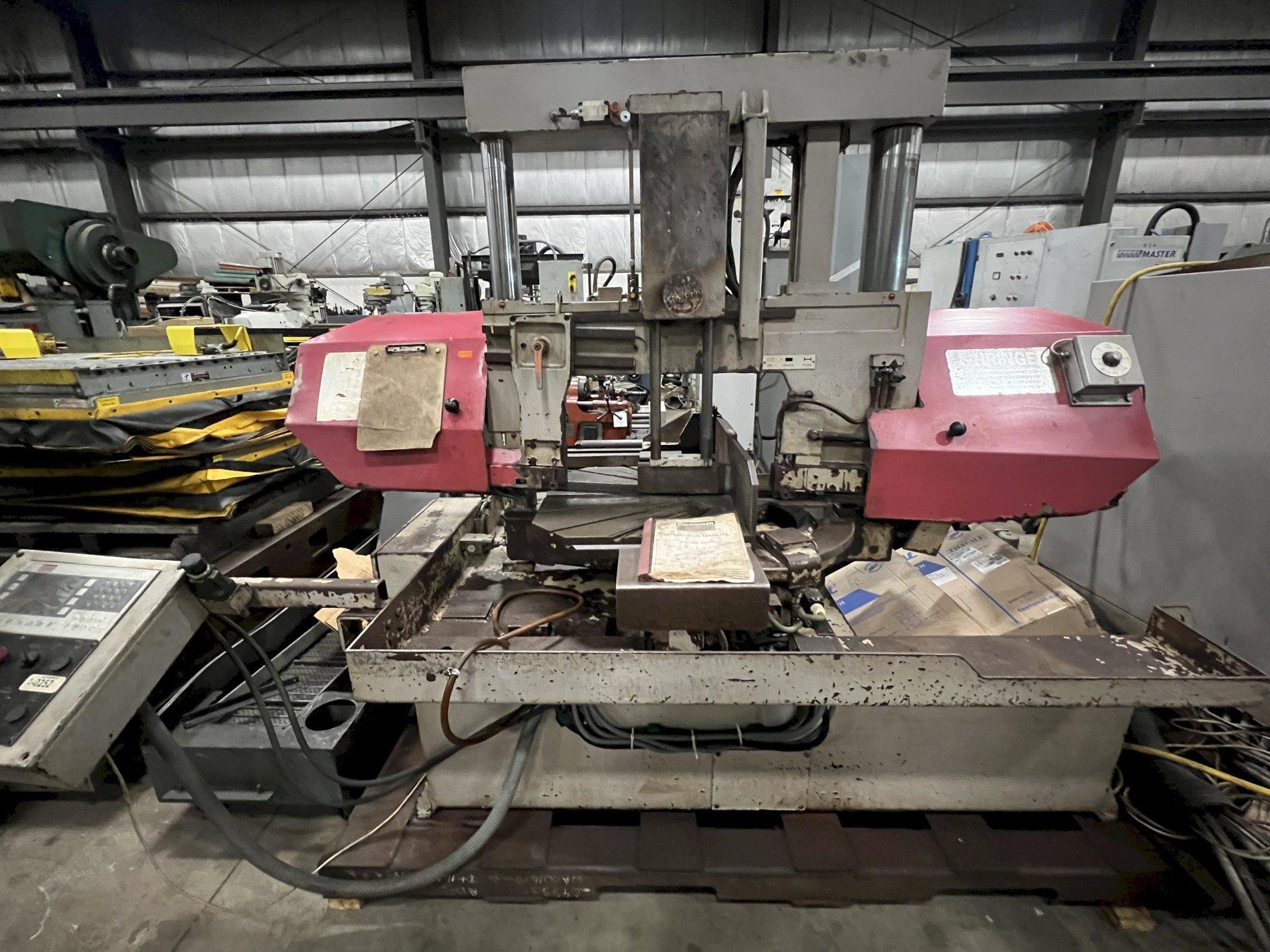 12" x 20" BEHRINGER MITERING HORIZONTAL BANDSAW, MODEL 310-523G, 1998
