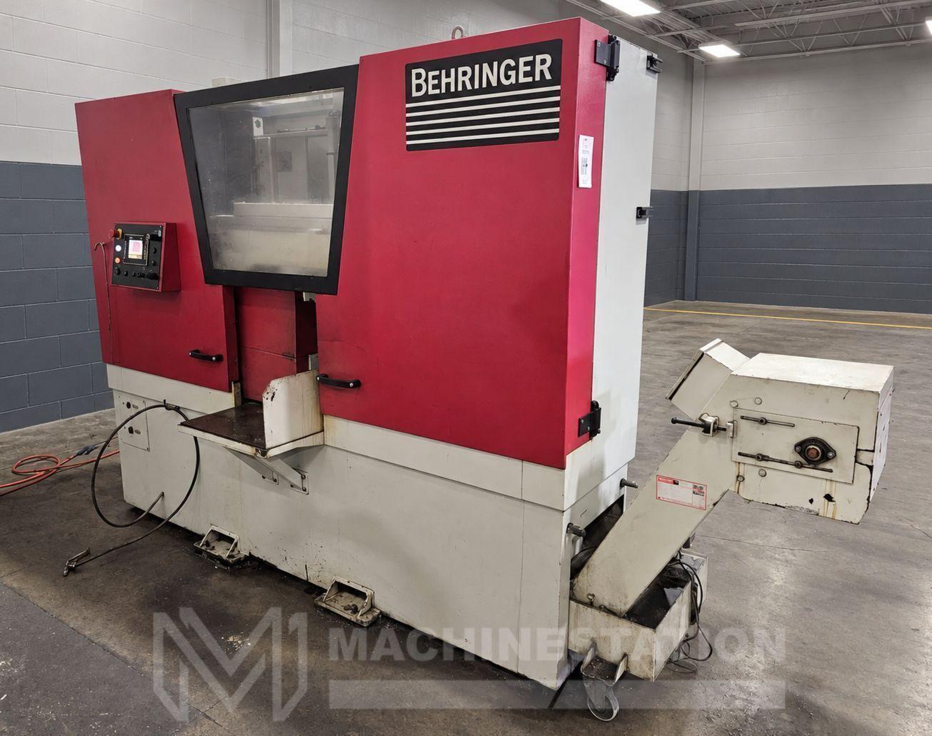 Behringer HBE411A Automatic Horizontal Band Saw – 2016