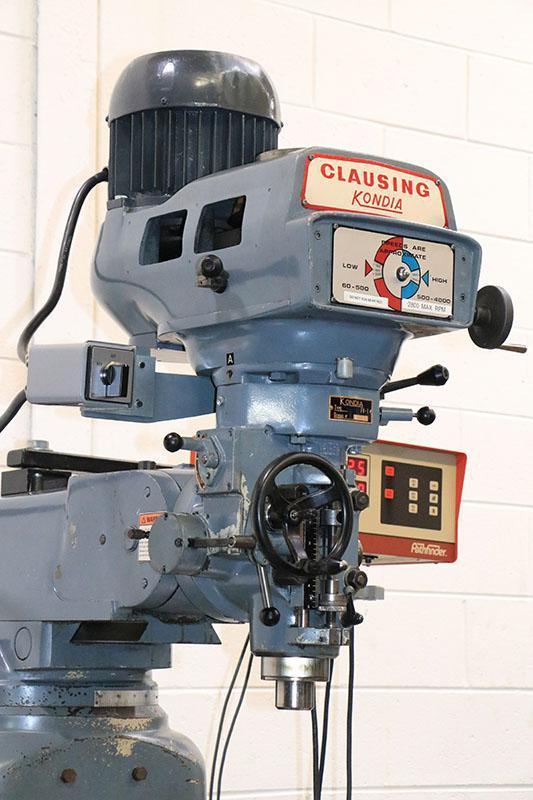 CLAUSING-KONDIA Vertical Milling Machine, Model: FV1