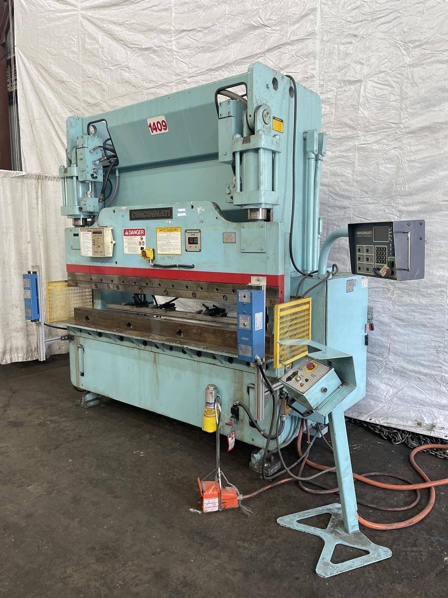90 TON X 8' CINCINNATI HYDRAULIC BRAKE: STOCK #76658