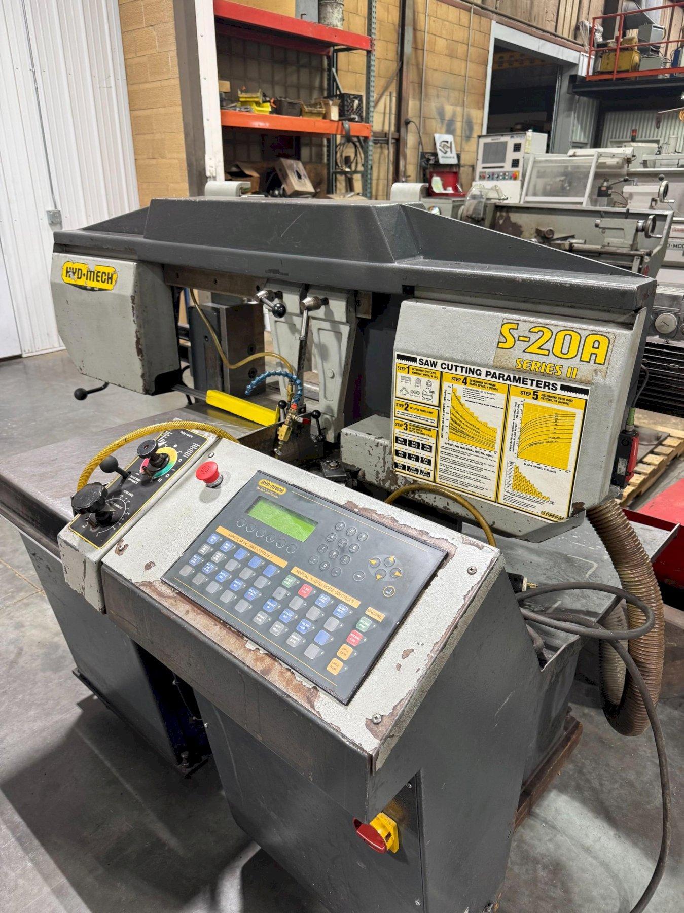 13" X 18" HYD-MECH MODEL S-20A SERIES II HORIZONTAL AUTOMATIC BAND SAW