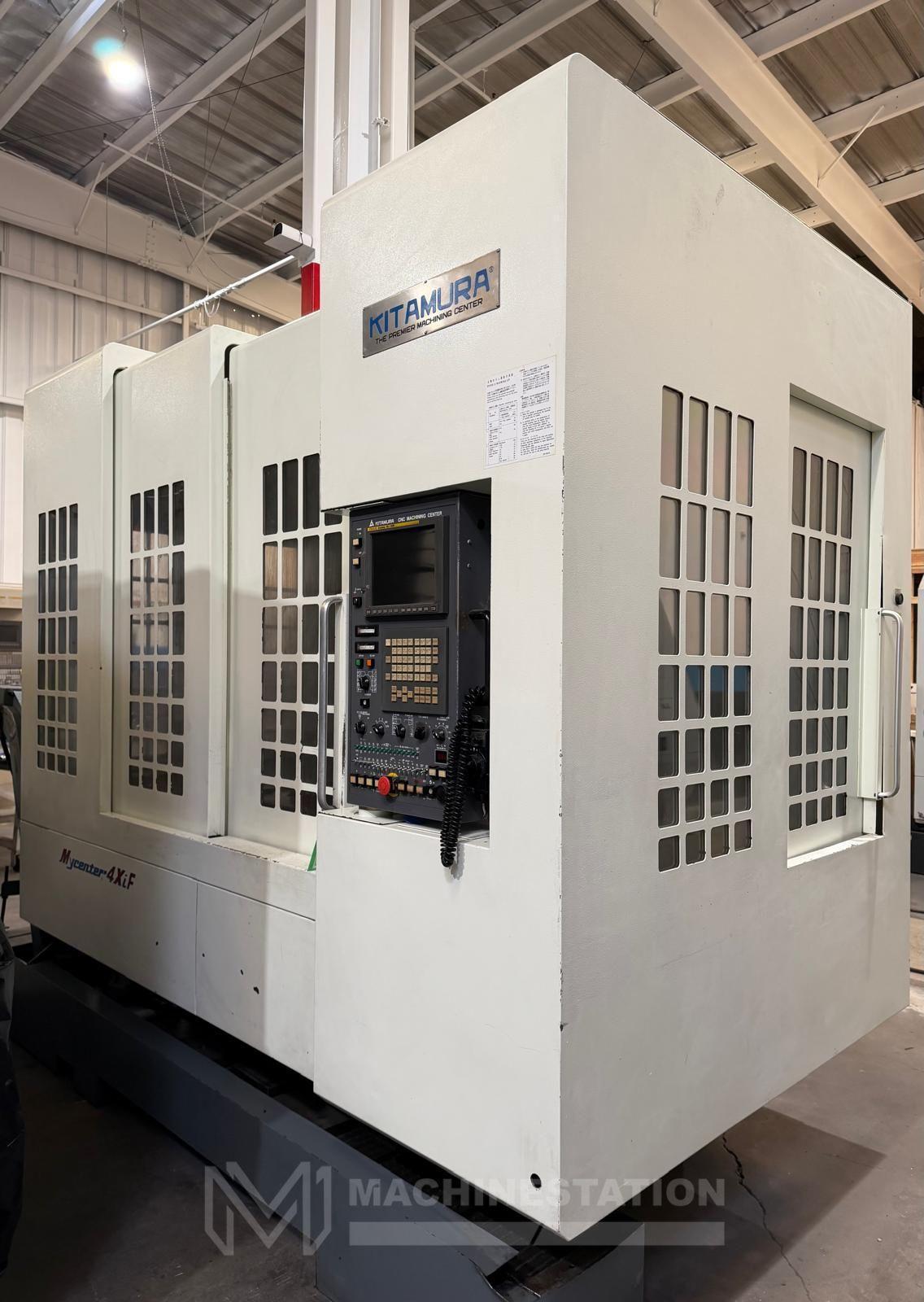 Kitamura Mycenter 4XiF CNC Vertical Machining Center – 50 Taper Mill