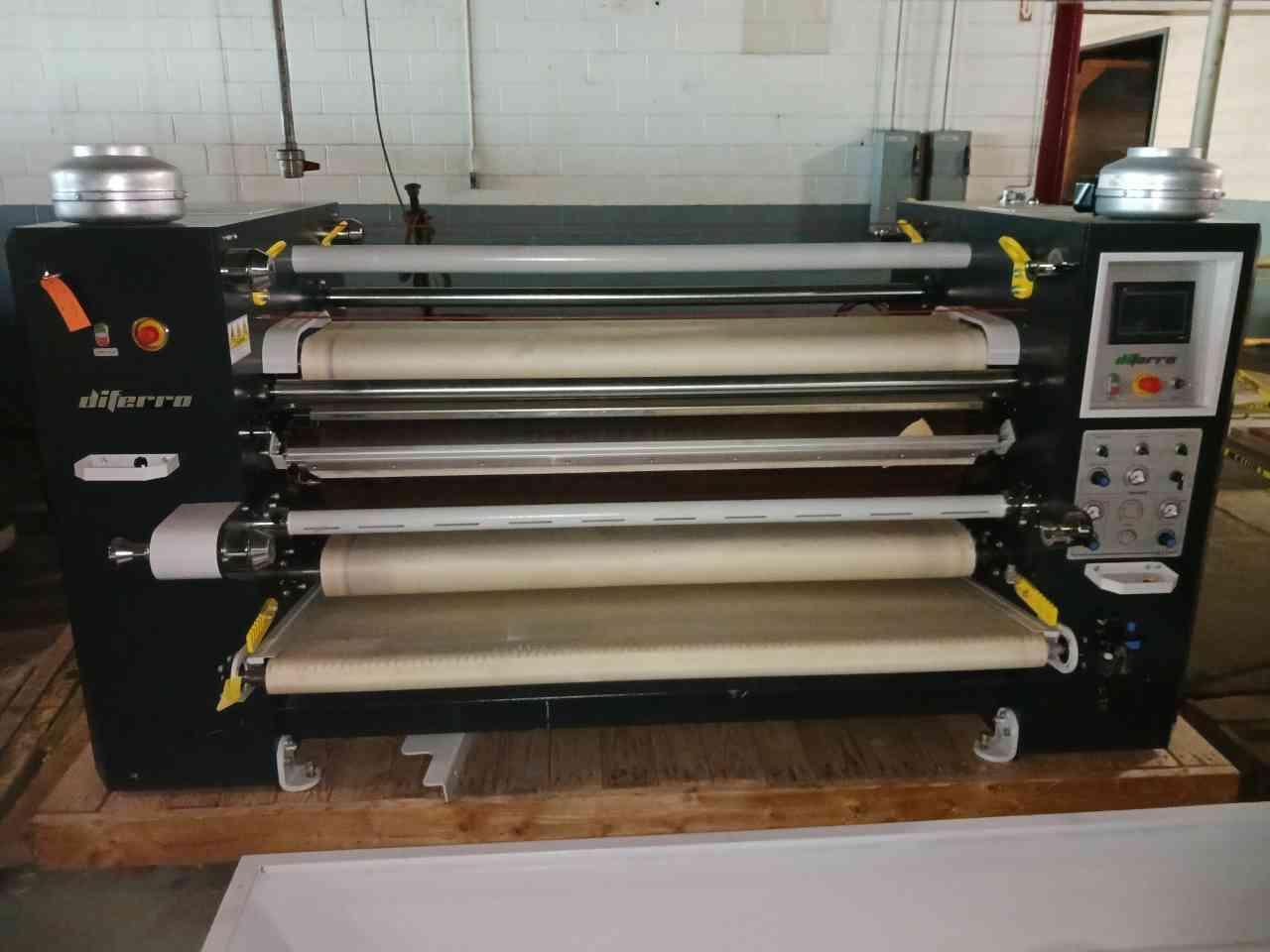Diferro DP-17B400C Roll & Piece Rotary Calendar Press, 2022 – 62.9″ x 15.75″ Drum