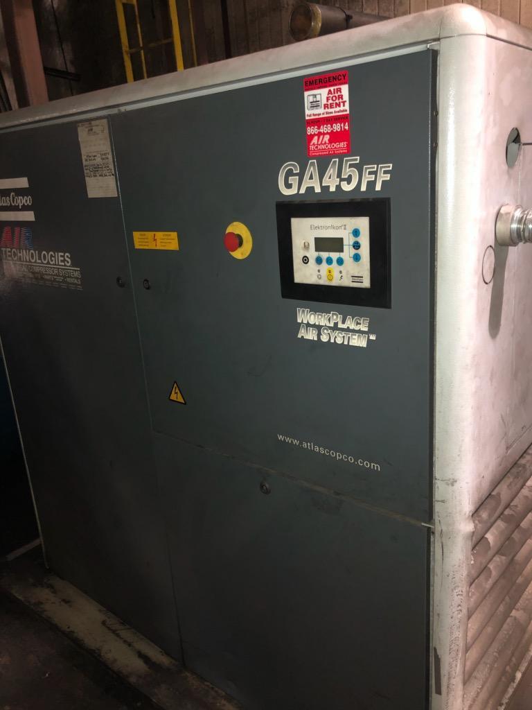 60 HP ATLAS CORP CO AIR COMPRESSOR