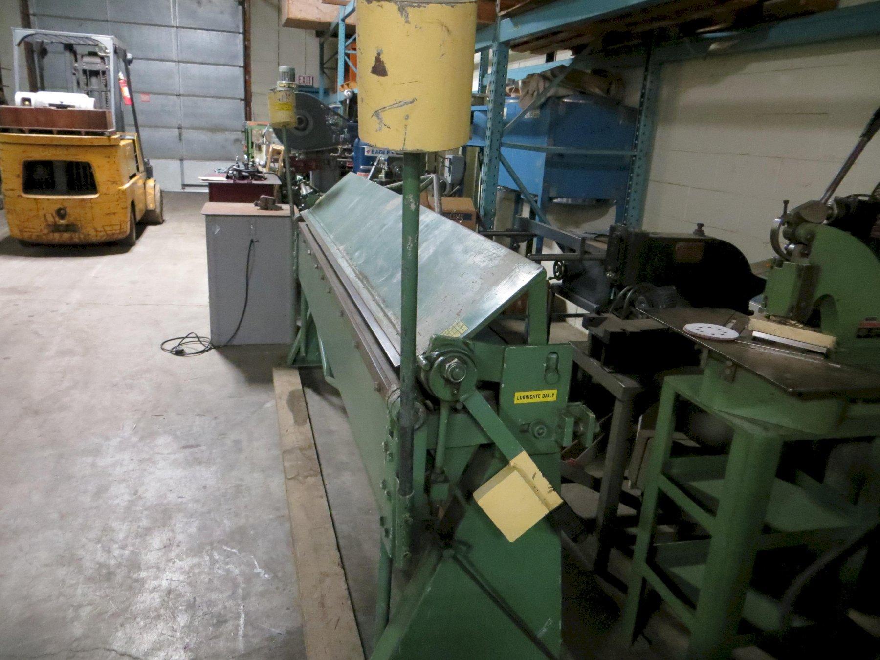 16 Ga x 8 ft Connecticut Hand Brake Model 816