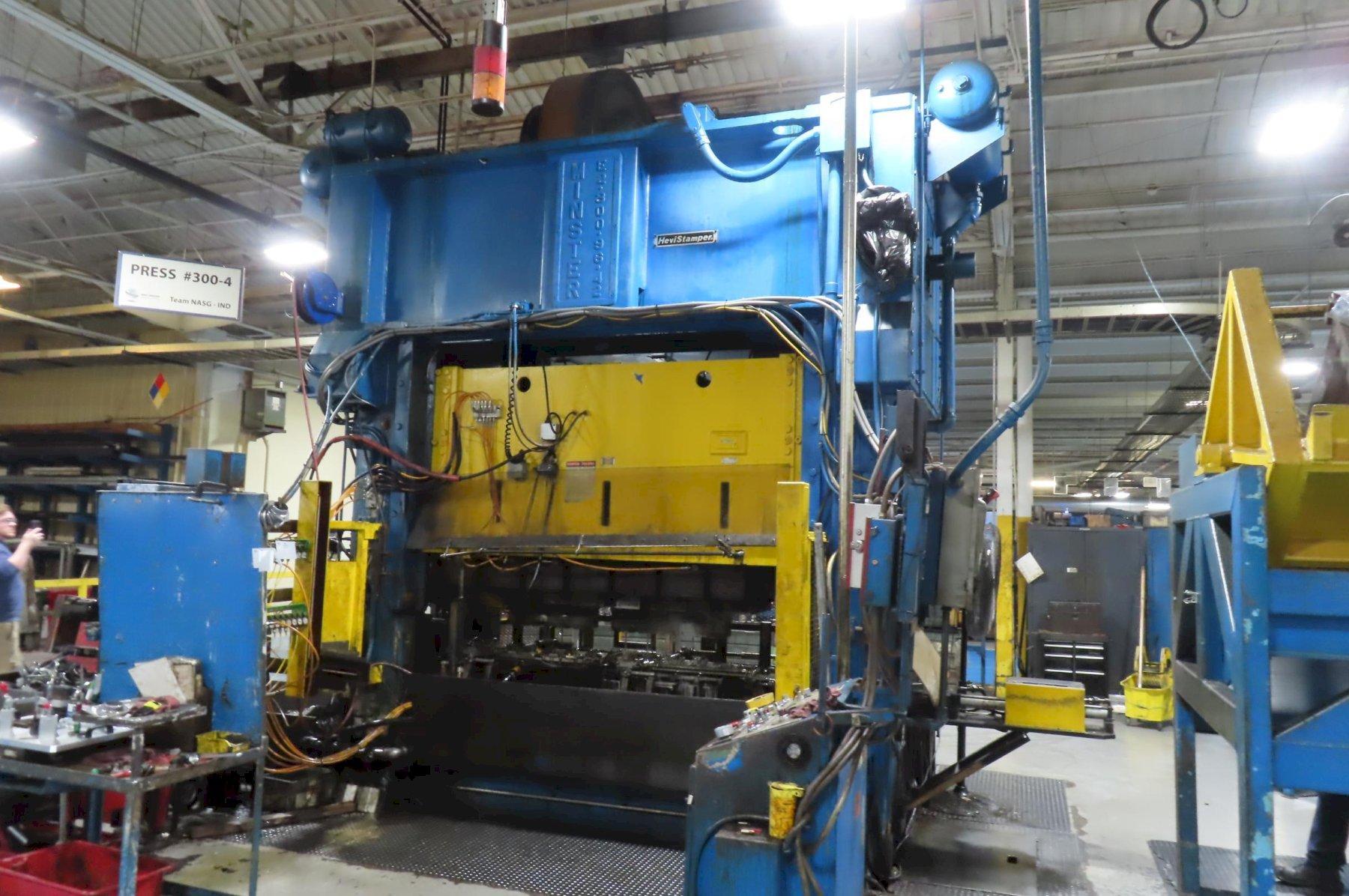 300 Ton Minster Straight Side Press (2 Available)