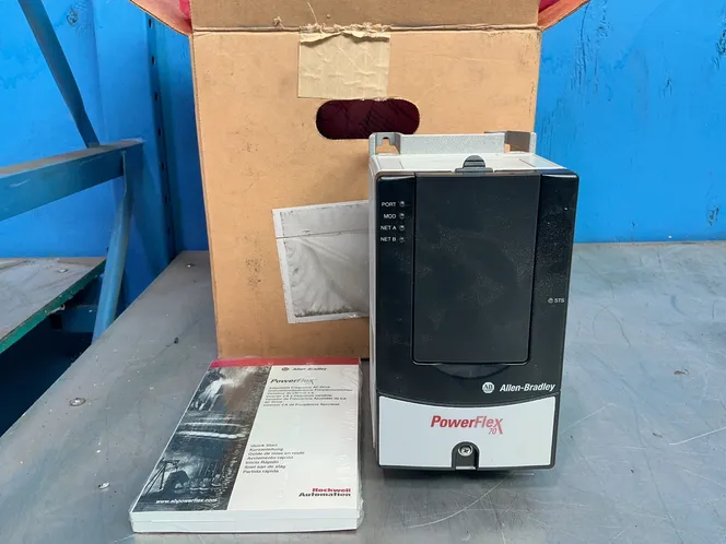 Allen Bradley 1/0.75 Hp Powerflex 70 Variable Frequency Drive - 20ad2p1a0aynnnn