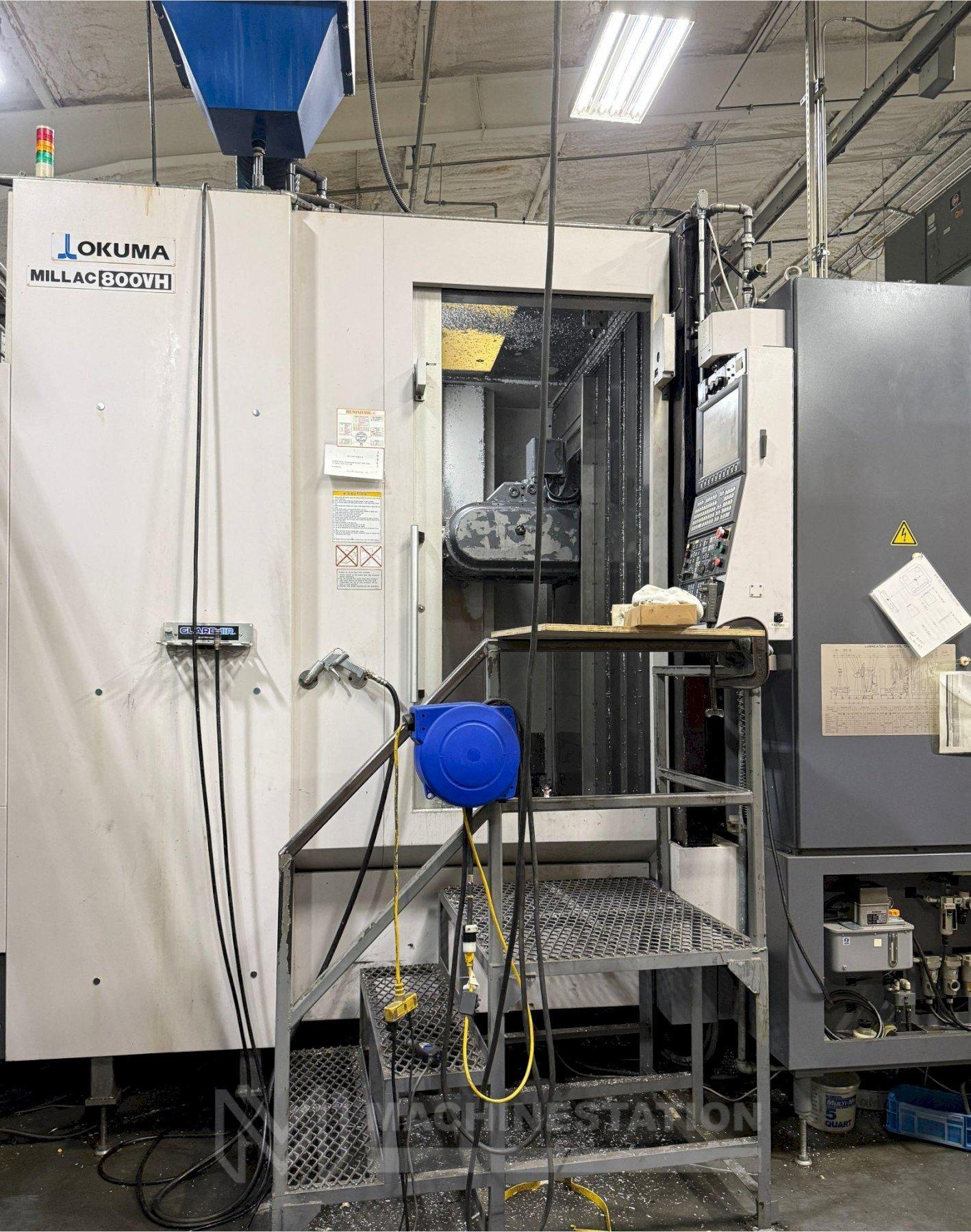 Okuma Millac 800VH 5 Axis CNC Universal Machining Center – Pallet Changer Mill