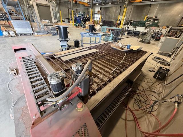 5′ x 10′ Wescott Pro Table510 Plasma, 2020 – Hypertherm PowerMax 125