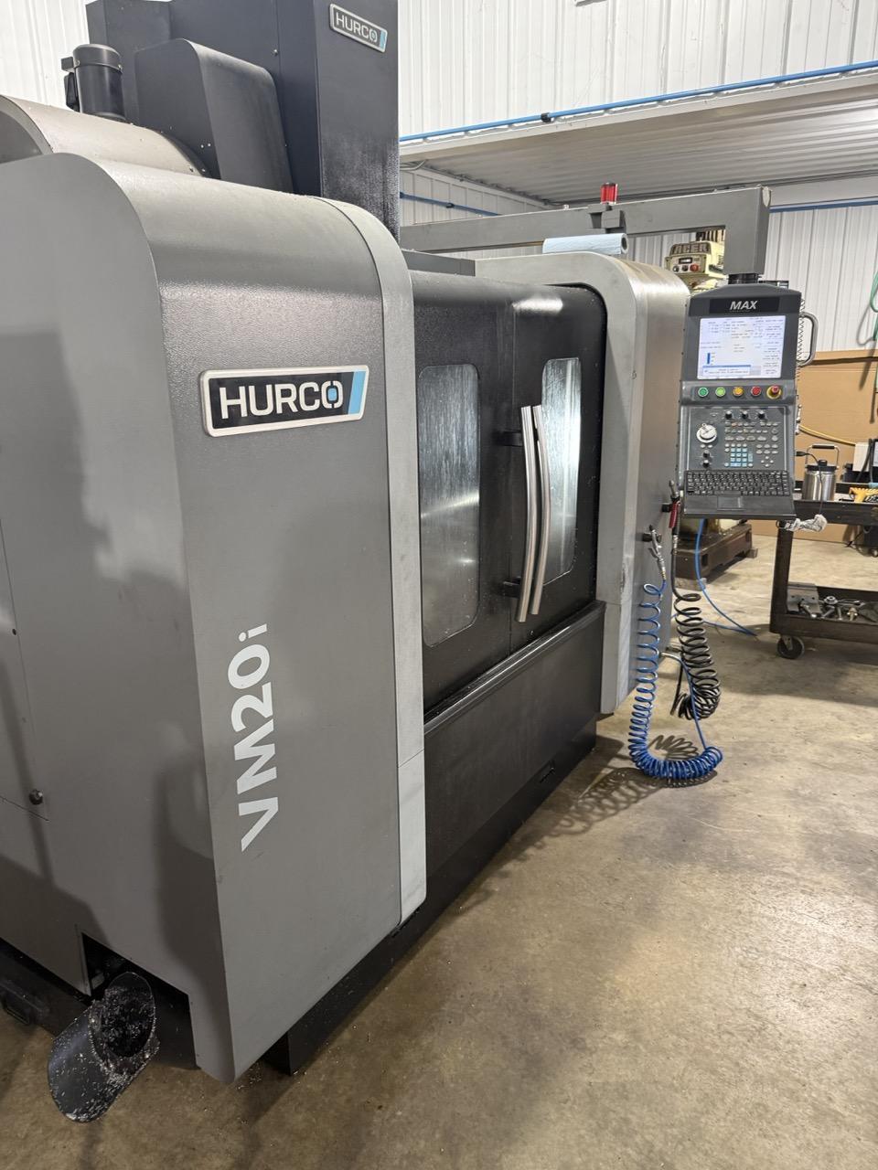 Hurco VM-20i VMC, 2014 – WinMax CNC Software, Chip Auger