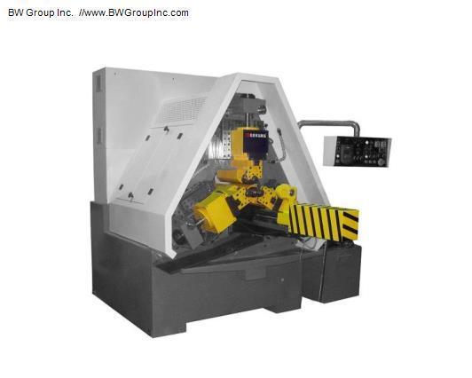 Govama Model 3R-21 TRC (21Ton) 3-Die Cylindrical Thread Rolling Machine for Hot Rolling of Railway Bolts