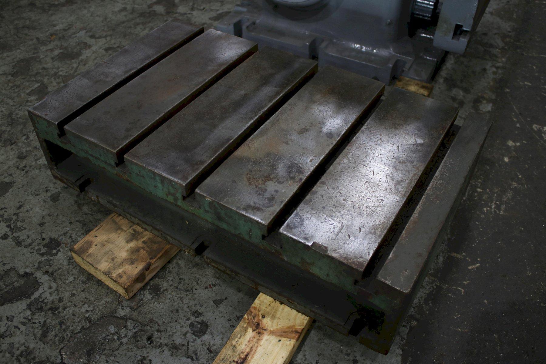 28' X 16' T SLOT PLATE:  STOCK #15494