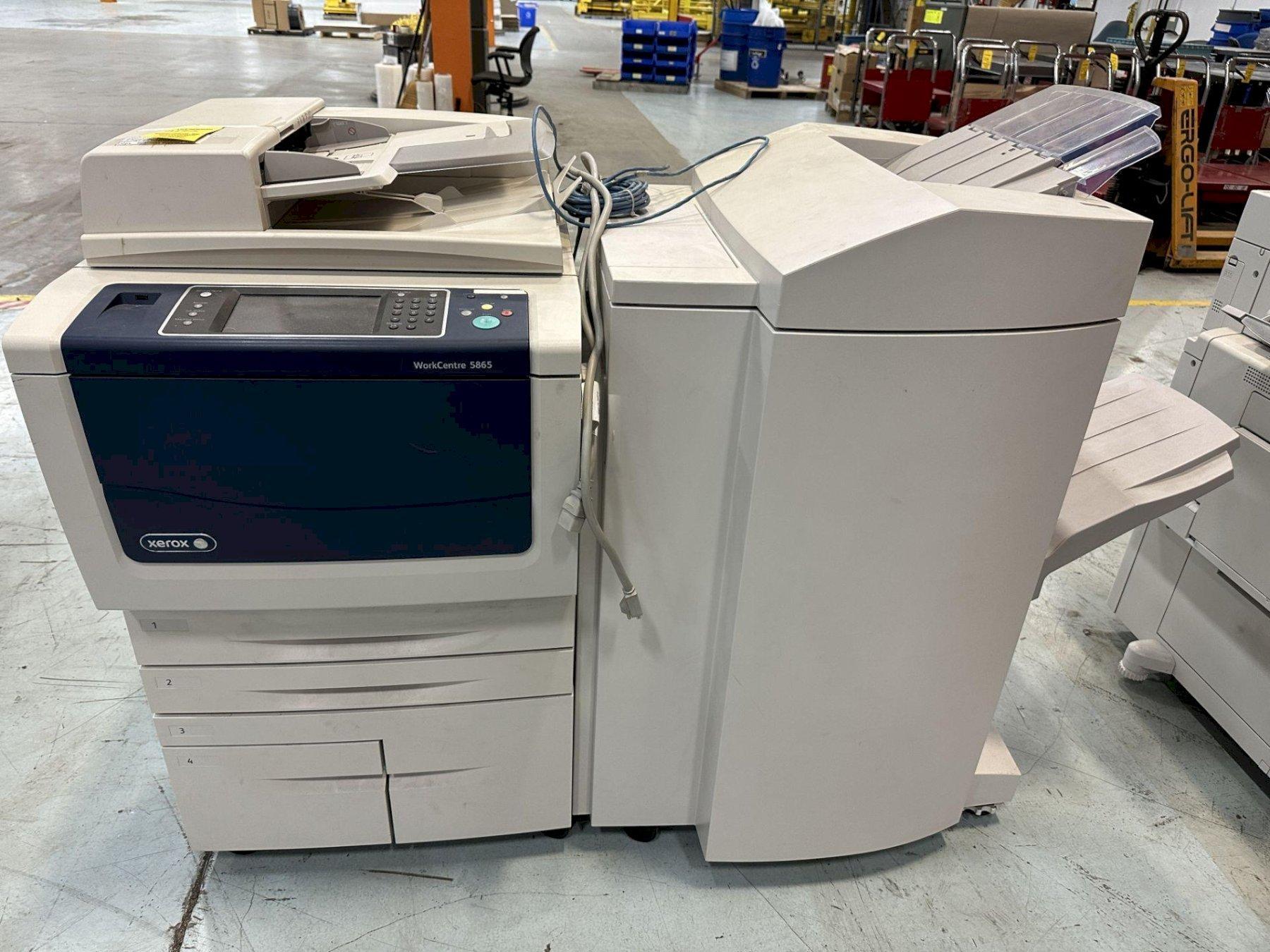 Xerox WorkCentre 5865 Multifunction Printer - Copier, Scanner, Network-Ready