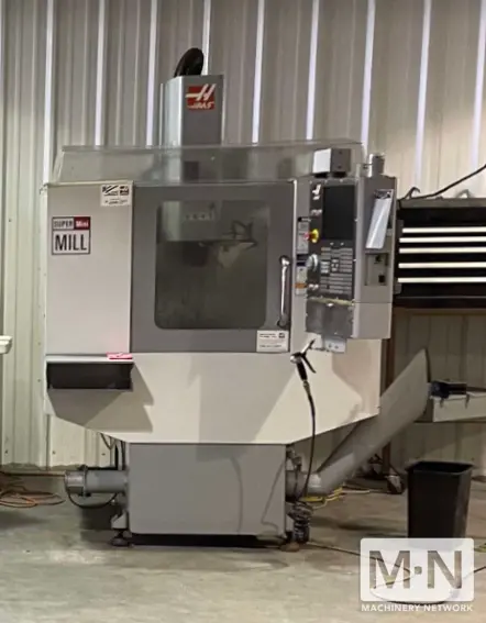 HAAS Super Mini Mill 4-Axis CNC Vertical Machining Center, 2007