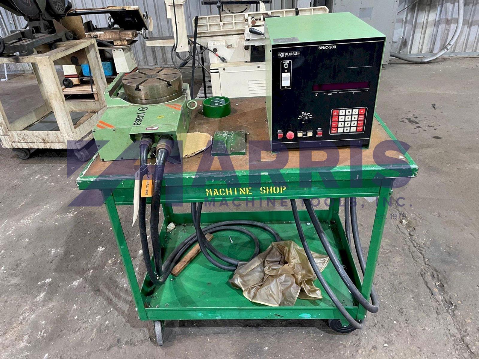 Used, Yuasa 4th Axis Unit with Chuck