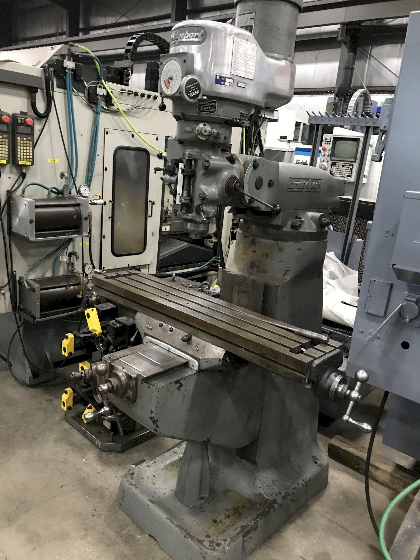BRIDGEPORT SERIES I VERTICAL MILL, VARIABLE SPEED HEAD