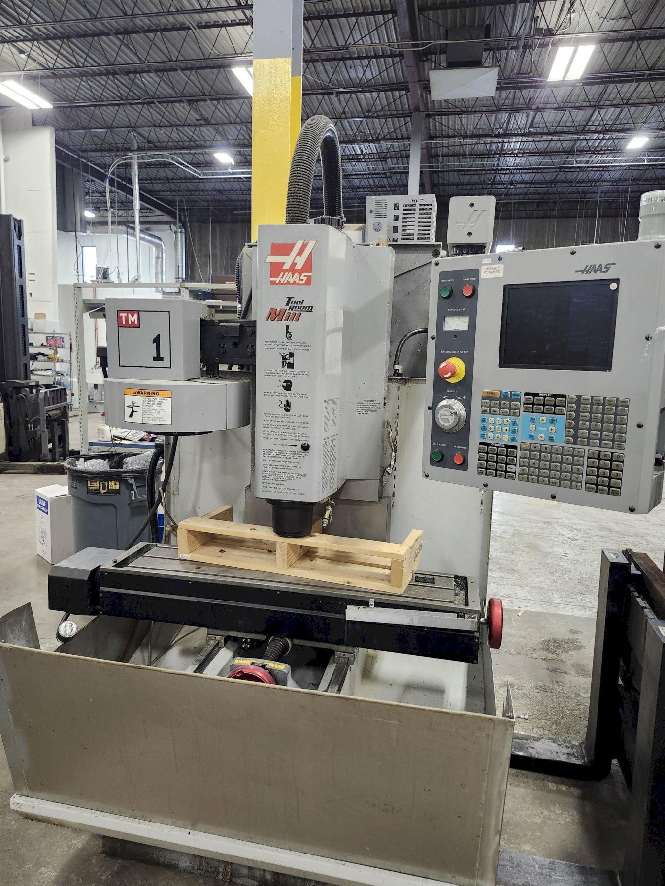 Haas TM-1 is a compact CNC toolroom mill, New 2006