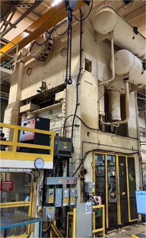 800 Ton Danly Straight Side Press