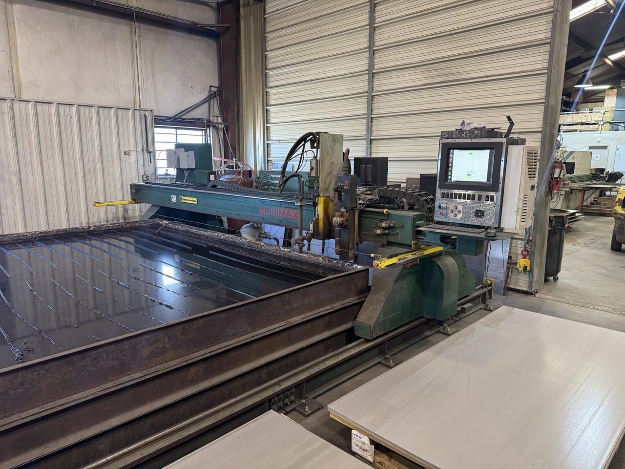 10′ x 20′ Controlled Automation Multimax Plasma, 2008 – Hypertherm 260XD
