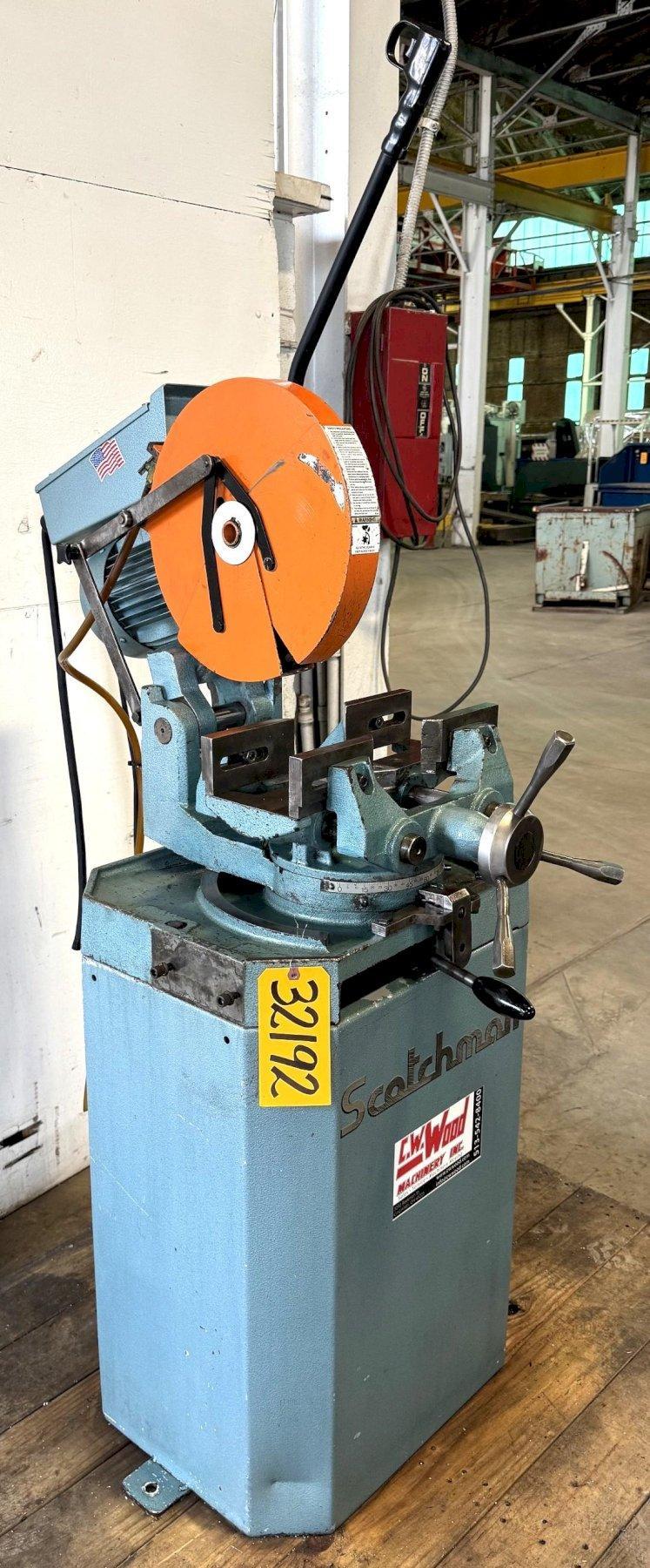14″ Scotchman Cold Saw CP0 350LT, Miter, 4-7/8″ Tube, 2″ Solids,  3 HP