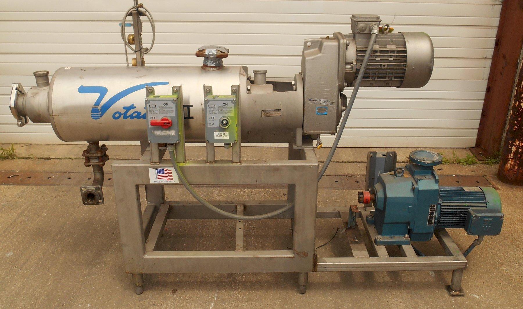 Waukesha Cherry-Burrel Votator II  || S.S. Scraped Surface Heat Exchanger