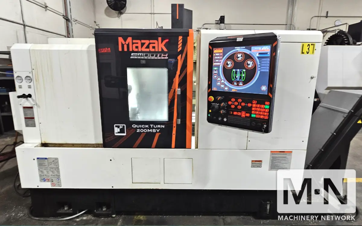 Mazak Quick Turn 200 MSY CNC Lathe, 2021