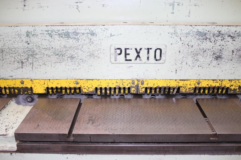 10 GA. X 120" PEXTO MODEL 10-*U-10A MECHANICAL SHEAR