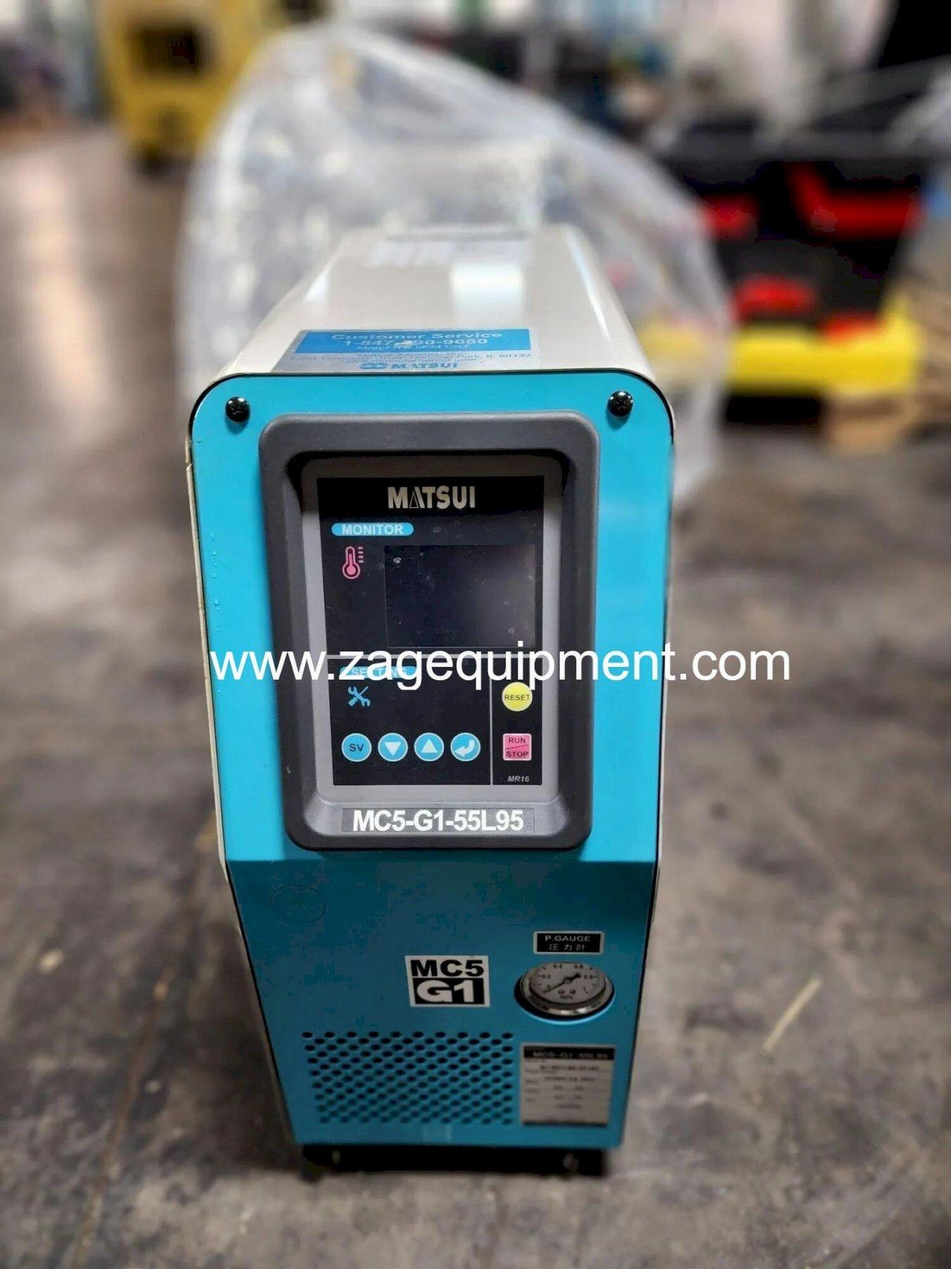 Matsui Used MC5-G1-55L95 Mold Temperature Controller, 0.8hp, 0.6 kw, 460V, Yr. 2022 & 2021, Two (2) Available