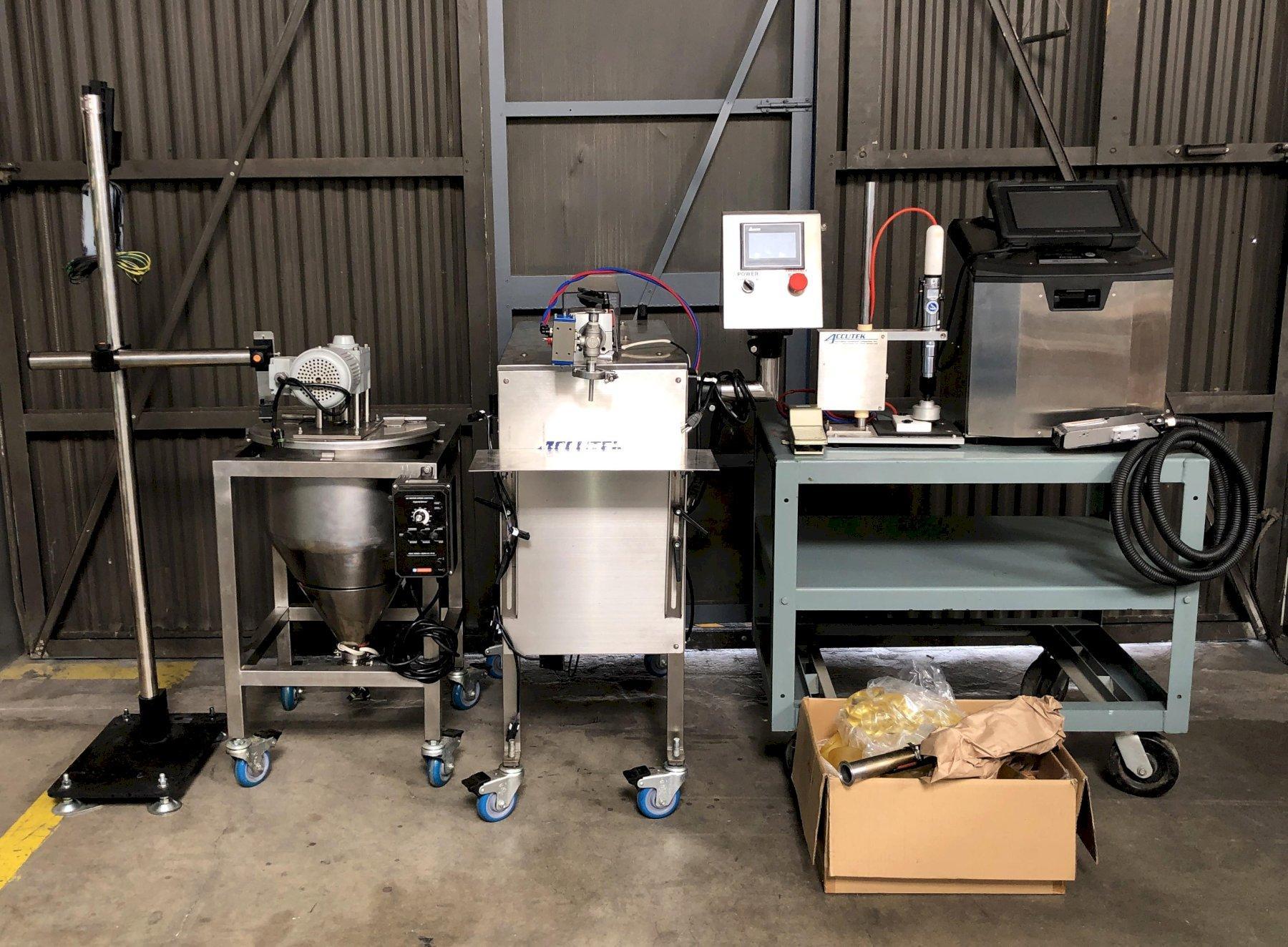 Accutek E-SPF Series 02-101-000 Single Head Electric Servo Driven Piston Filler Package