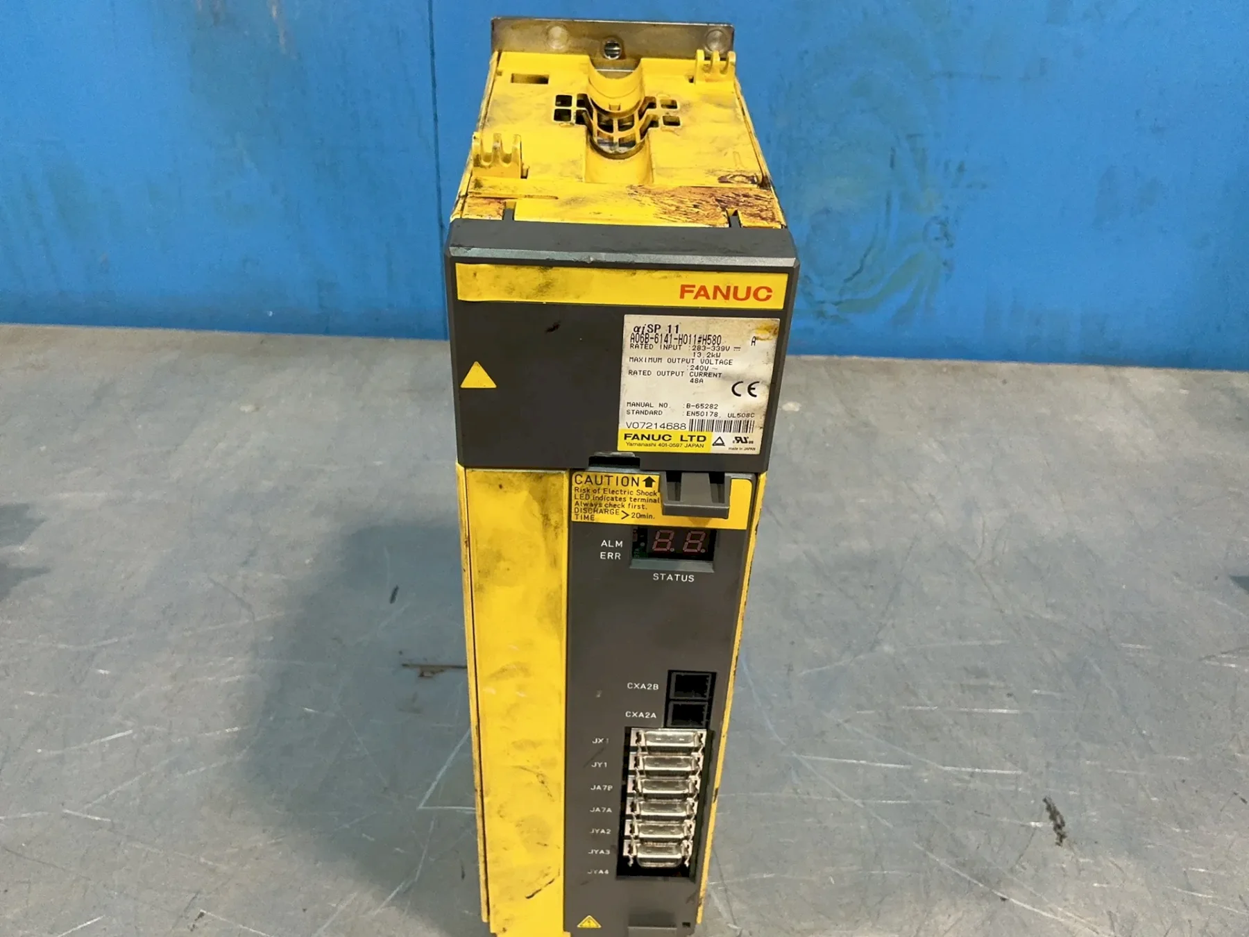 FANUC SERVO AMPLIFIER MODULE   -  A06B-6141-H011#H580