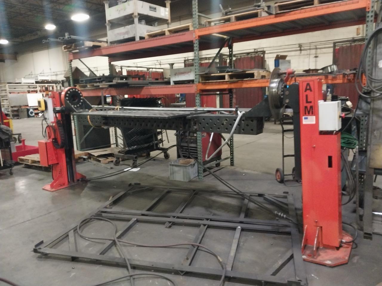ALM ML2P Welding Positioner, 2008 – 5,000 LB Capacity, Headstock/Tailstock