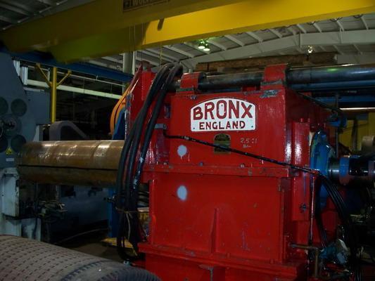 50,000# x 60" x .125" Bronx Recoiler