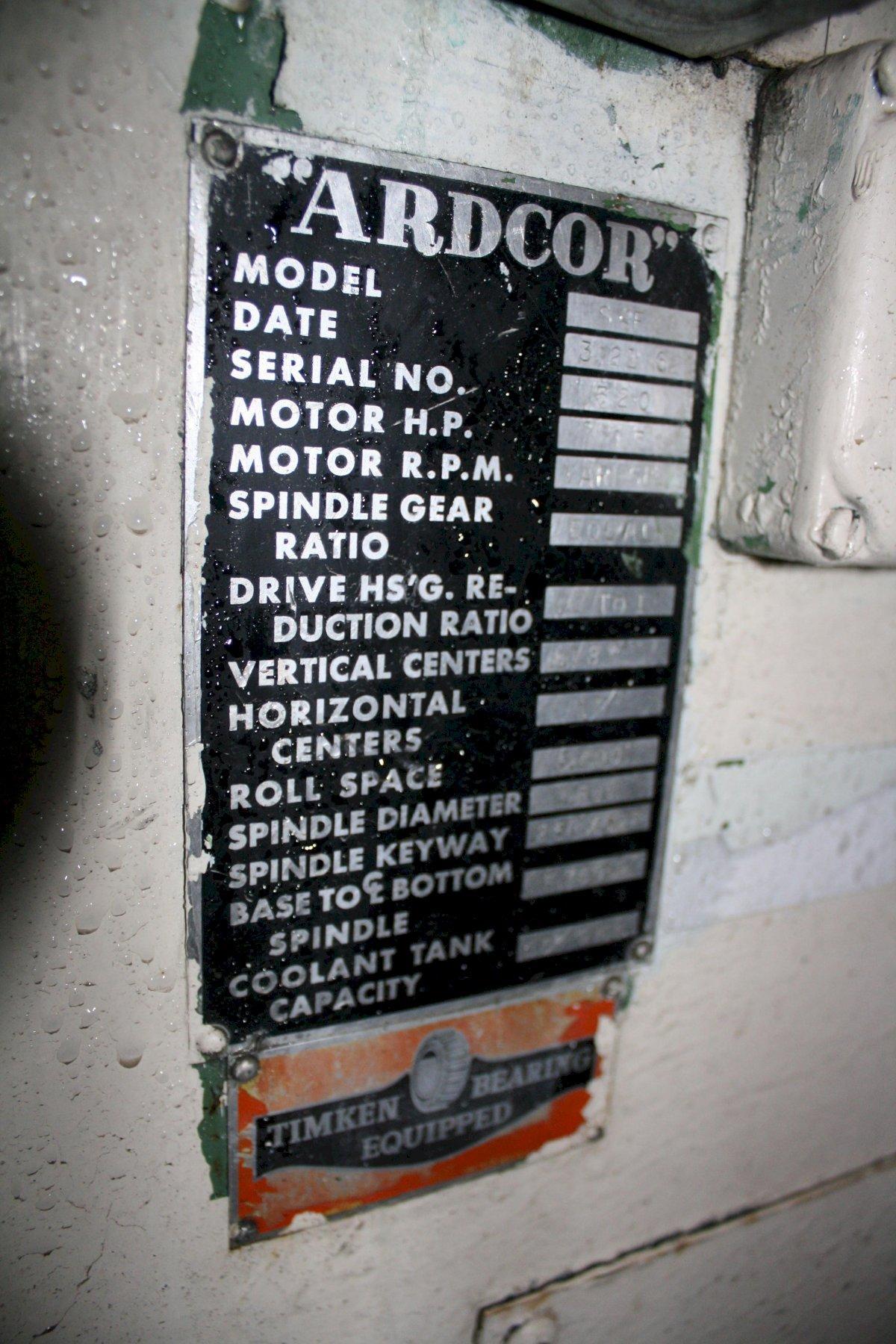 13 STAND X 1.5" ARDCOR ROLLFORMER: STOCK #65705