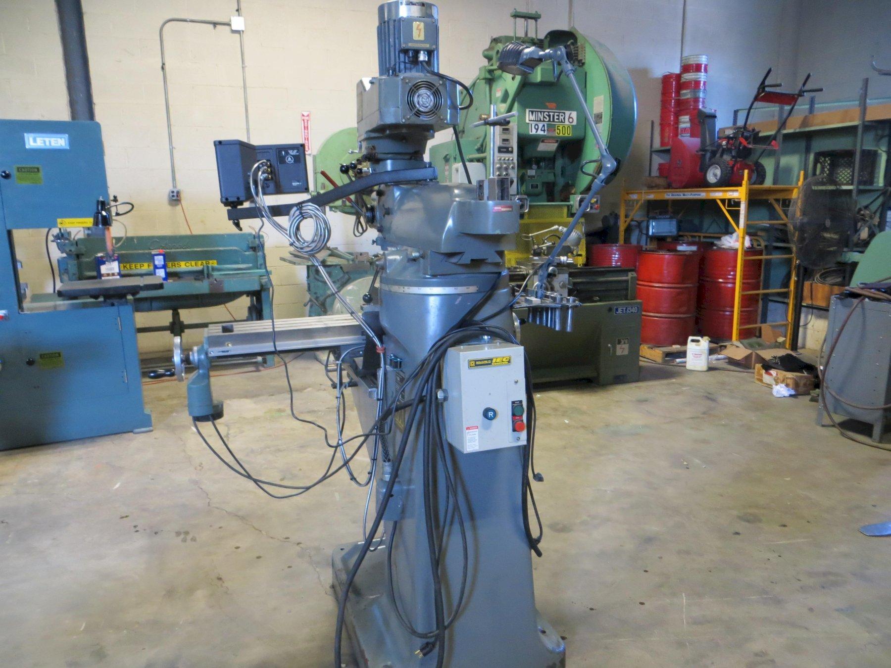 9" x 42" Supermax Vertical Milling Machine w/ Acu-Rite Digital Readout