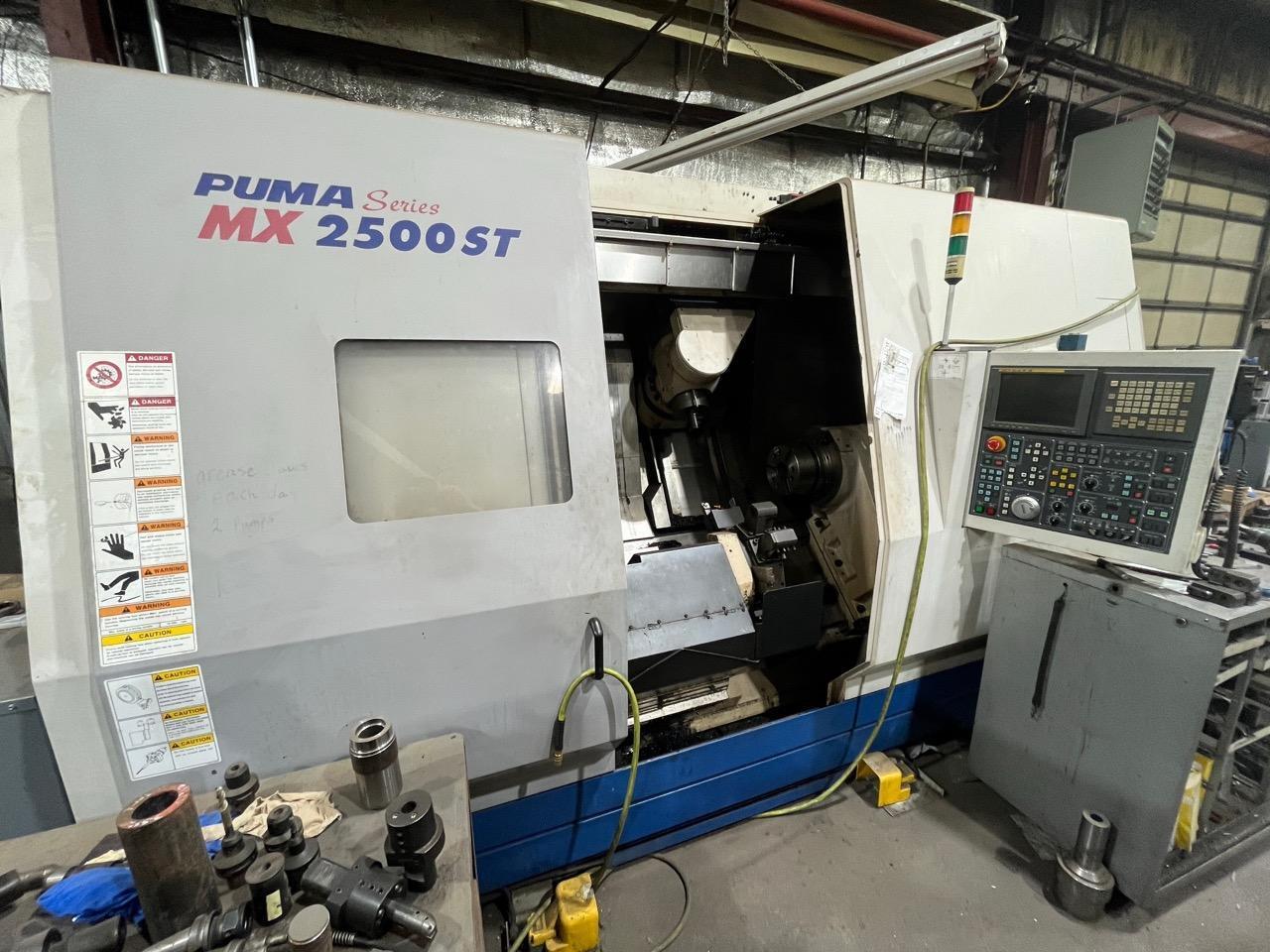 Doosan Puma MX2500ST Multi-Axis Lathe, 2006 – Fanuc 18i-TB Control, Sub Spindle, Y Axis