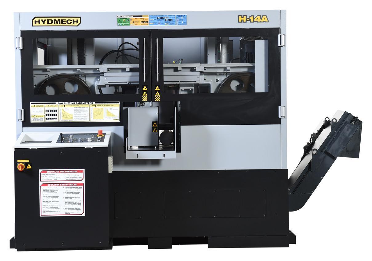 NEW 14"H x 14"W HYD-MECH H-14A AUTOMATIC HORIZONTAL BAND SAW