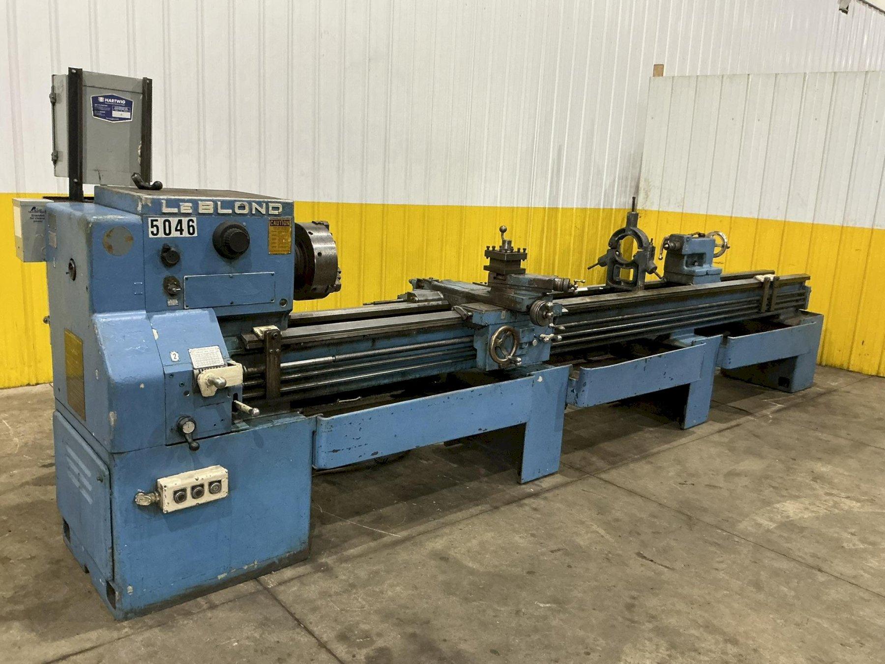 19" X 150" LEBLOND MODEL #8E SERVO SHIFT ENGINE LATHE: YOBRO #25352