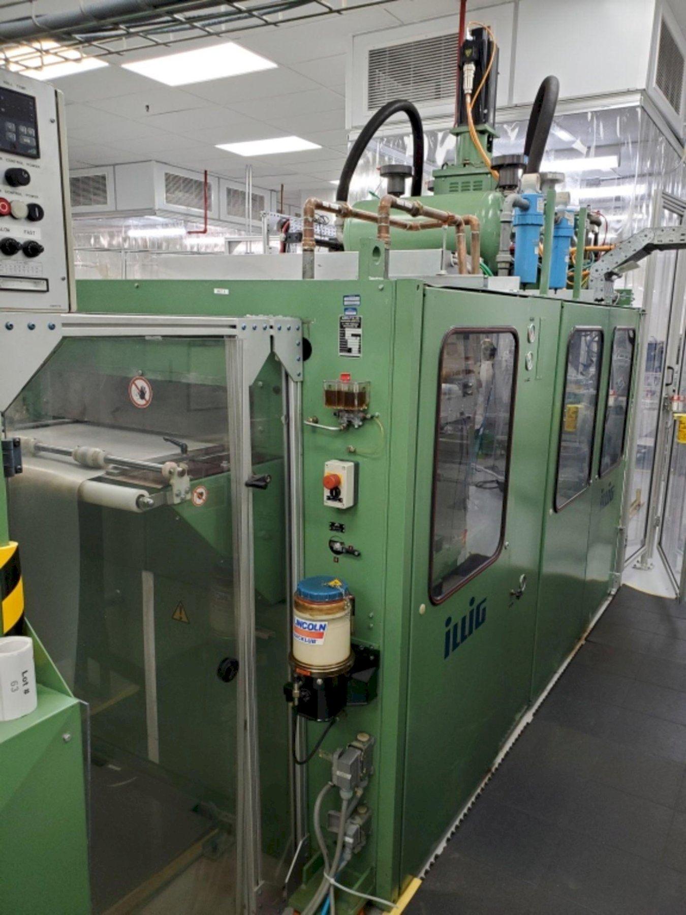 Illig Thermoforming Line, Model RDM 70K / VHW 72