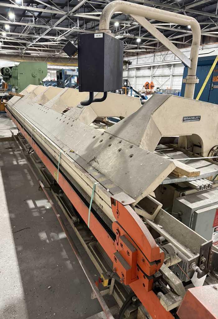 Folding Machine, Bradbury, 21 ft x 0.075"
