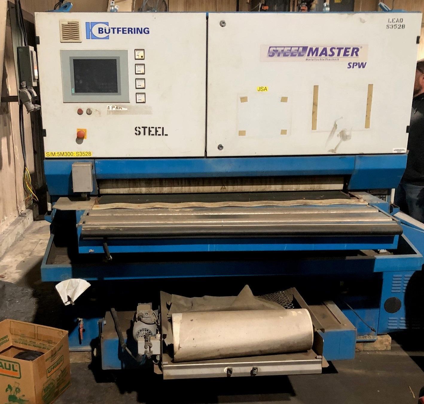 Butfering Steelmaster SPW 413 RRTT Deburring Machine