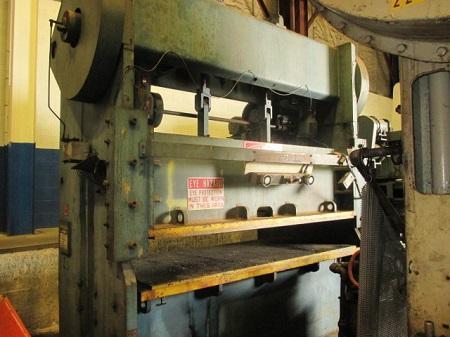 150 TON DREIS & KRUMP (CHICAGO) # SS150-42-96 STRAIGHT SIDE DOUBLE CRANK PRESS