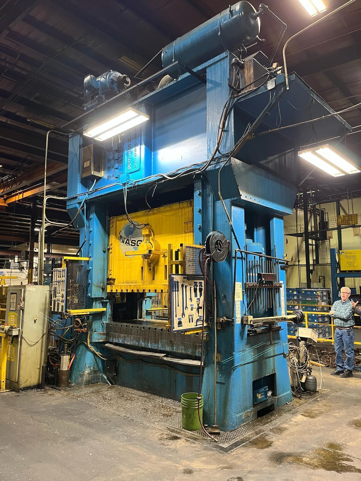600 Ton Minster Press