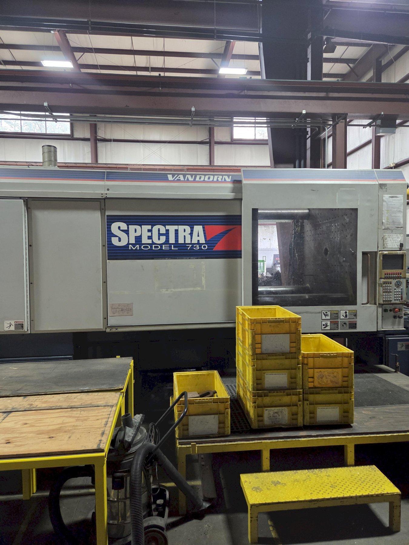 730 TON 165 OZ. VAN DORN DEMAG INJECTION MOLDING MACHINE