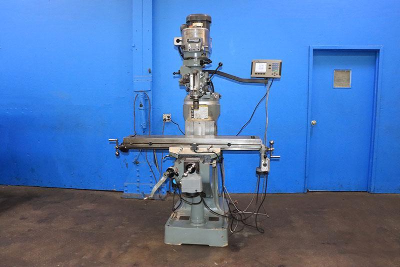 9" x 49" BRIDGEPORT.HARDINGE SERIES 1 VERTICAL MILL
