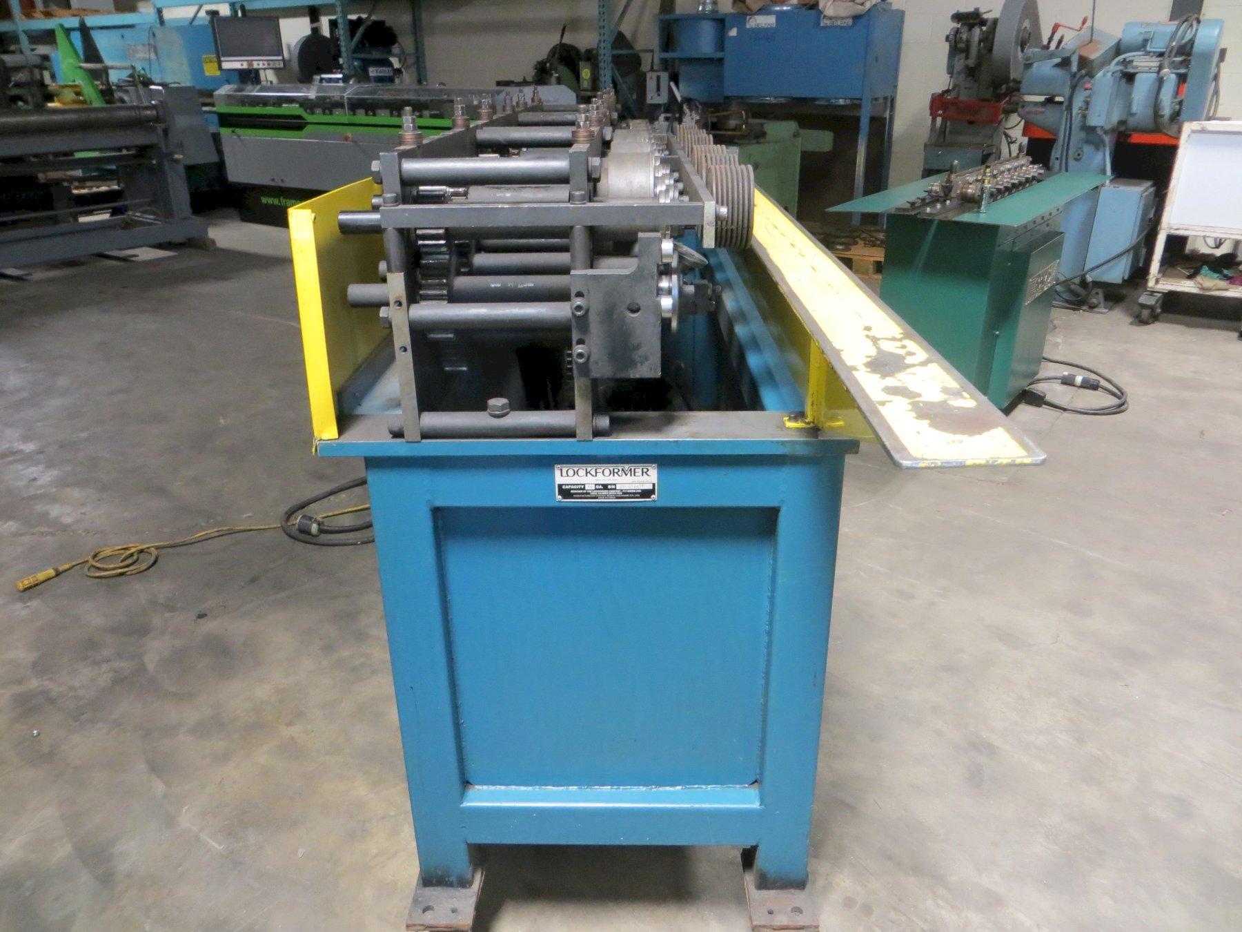 LOCKFORMER TRANSVERSE DUCT (TDC) ROLLFORMING MACHINE MODEL 14-TDC