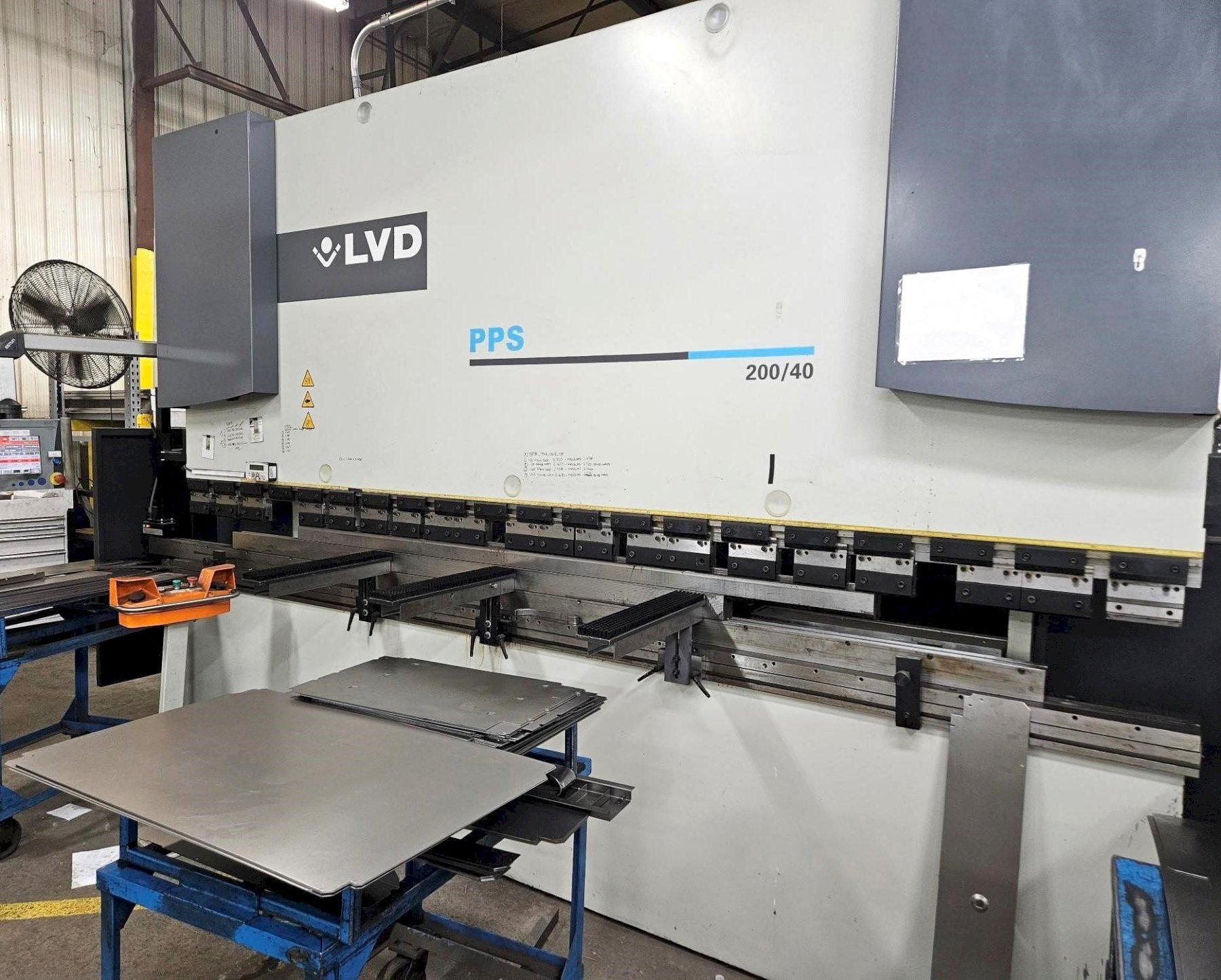 220 TON x 157" LVD STRIPPIT PPS 220/40 CNC HYDRAULIC PRESS BRAKE