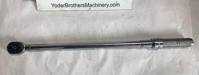 PARAMOUNT 1/2" DRIVE MICROMETER TORQUE WRENCH 50 TO 250 FT/LB PAR-SARO250-FT STOCK #15181