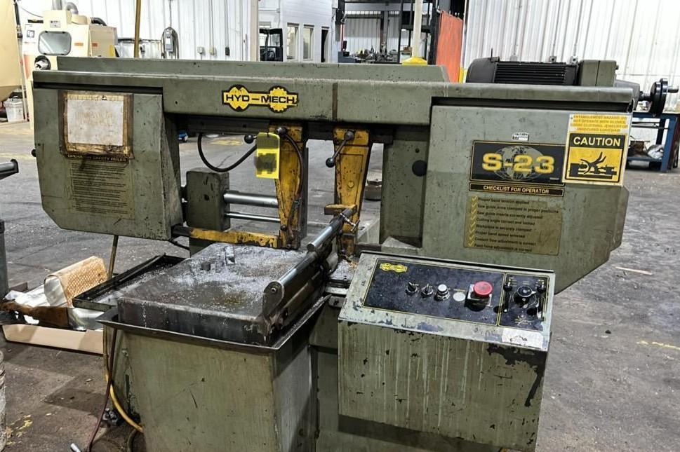20" HYD-MECH MODEL S23 HORIZONTAL BANDSAW: YOBRO #26382